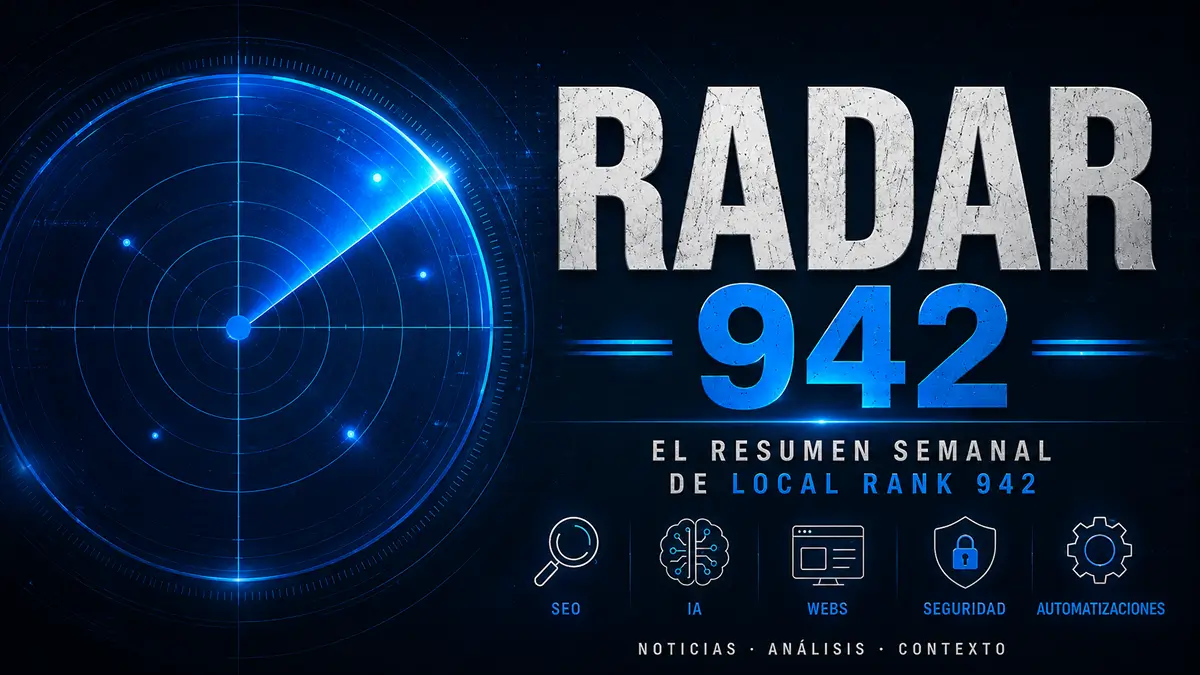 Radar 942: Search Console ense&ntilde;a datos de IA, Bing rellena sus informes y las rese&ntilde;as de Google vuelven a temblar